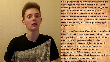 BEAUTIFUL SEX IN PANTYHOSE  CUM ON PANTYHOSE (A Russian review)