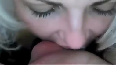 Blonde bitch suck dick homeporn