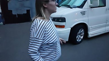 LesMiraculous - flashing tits on the way home