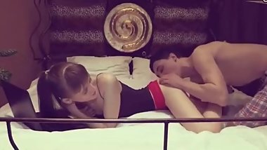 fucking my girlfriend in bedroom