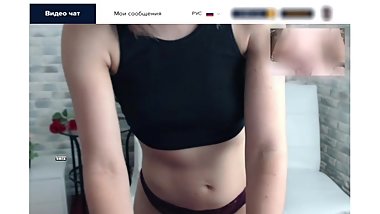 Russian Sexy Student Girl in videochat