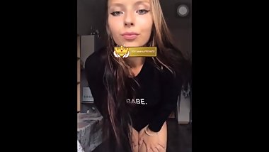 Russian teen nice body bigo live