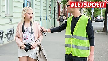 LETSDOEIT - Petite Russian Teen Anna Rey Tricked Into Sex By Local Guy