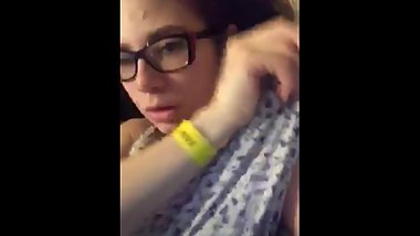 Periscope.tv Russian girl flash boobs