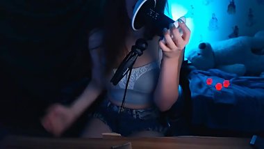 ASMR EARS LICKING AND MOANING