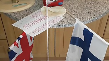 Sexy fish 4th july hot taco while russian music