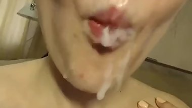 Young couple arranged a sexy show in front of the camera