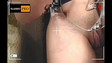 Sexy girl plays her pussy on webcam to the music