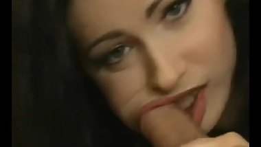 Russian young babes fuck in the sauna