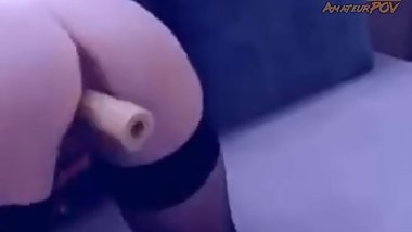 Amateur russian girl pussy dildo fuck