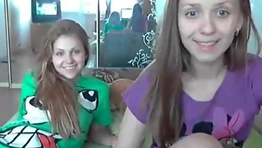 Russian teens on webcam