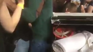 Russian Night Club dance-pole public sex