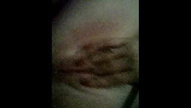 Hot russian babe playing with her pussy