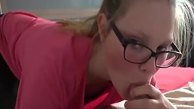 Horny russian slut loves the cock