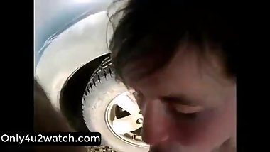 Amateur Russian Couple Anal Training and Deep Throat for teen hot girl