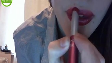 red lips young russian webslut
