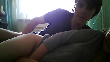 Shy Russian GF Won't Let Him Stick It In