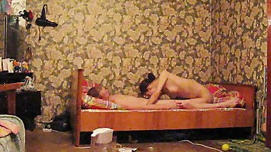 Russian amateur in bed