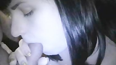 Russian girl gets a facial