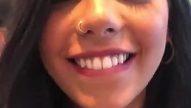 Horny brazillian teen loves to be fucked hard by her lover