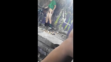 RUSSIAN PERVERT PAYS TEENS TO KICK HIS BALLS