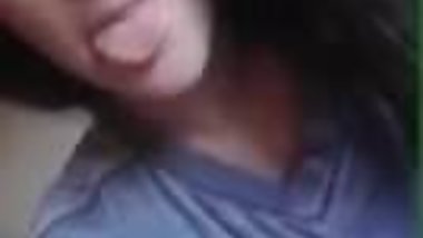 Russian young girl flashing sexy tits