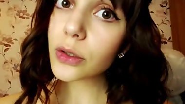 russian cam-slut with big eyes