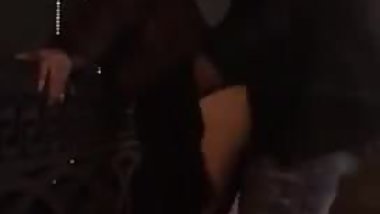 The guy fuck a heifer after club on the street.