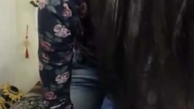 Shy russian teen tricked to show tits