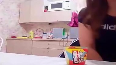 Russian teens sexy tease