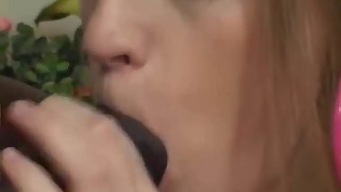 Russian girl and her first black cock