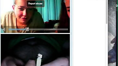 2 HOT russiaNS ladies laugh at my size on cam SPH