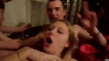 Russian gangbang