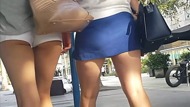 legendary russian milfs cheeky ass in short