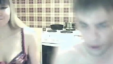 Russian Aleksandr and Svetlana webcam show