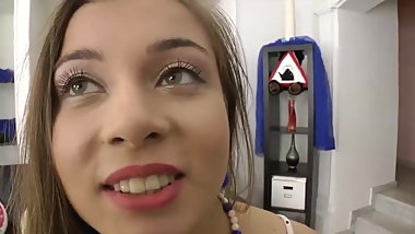 CUTE RUSSIAN TEEN GETTING FUCKED IN THE ASS