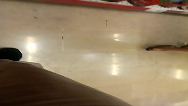 teen russian upskirt (thong)