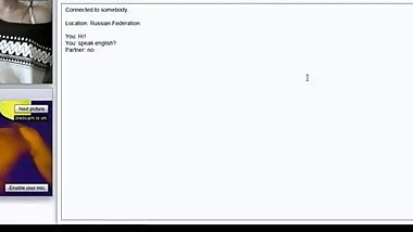 Russian teen masturbate for my cock