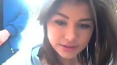 in the forest on webcam