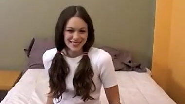 Hot Pigtail Teen  1st Class Sex