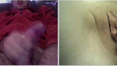 Masturbate for Girl with Dildo