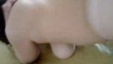 Amateur fucked on homemade