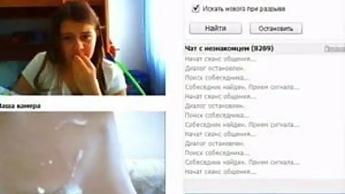 Russian videochat girls vs fake cock 4